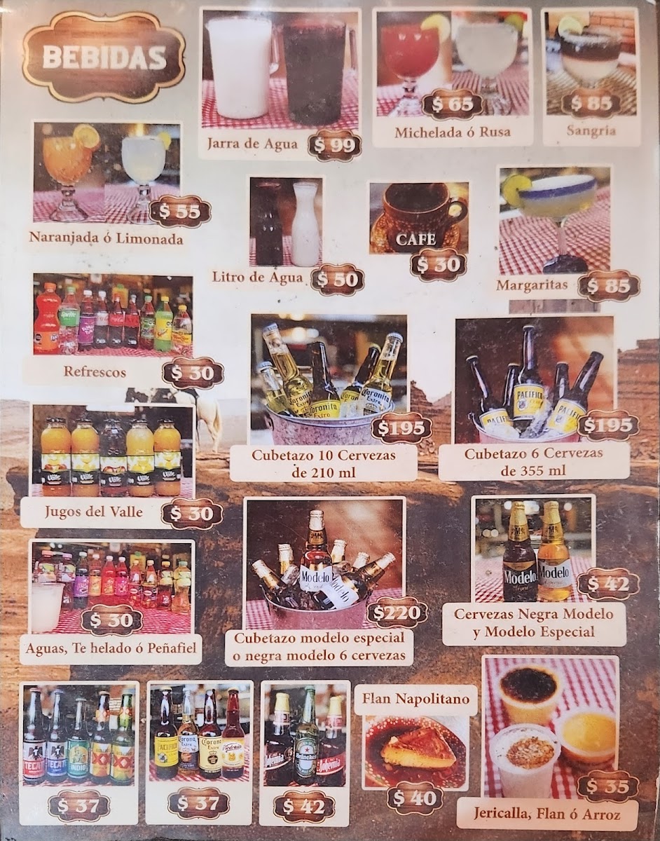 Campestre Vaqueros Grill Menu - Image 6